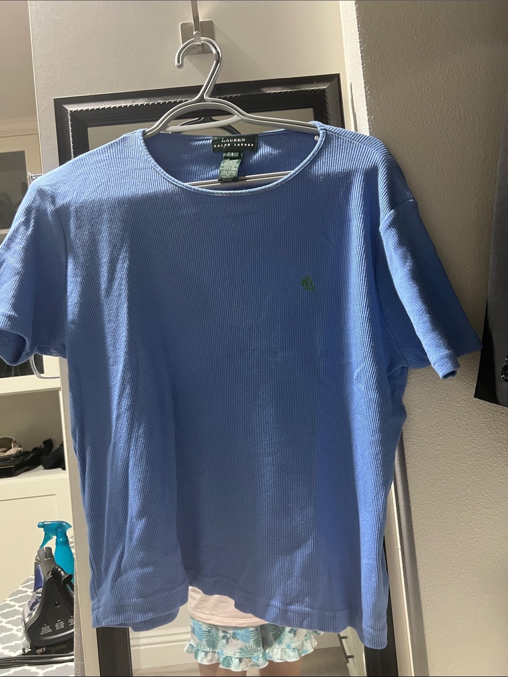 Lauren Ralph Lauren Short Sleeve Tee in Periwinkle Blue NWOT, never worn, size L
